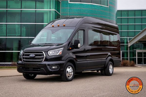 Ford Transit – Black (14 passengers)